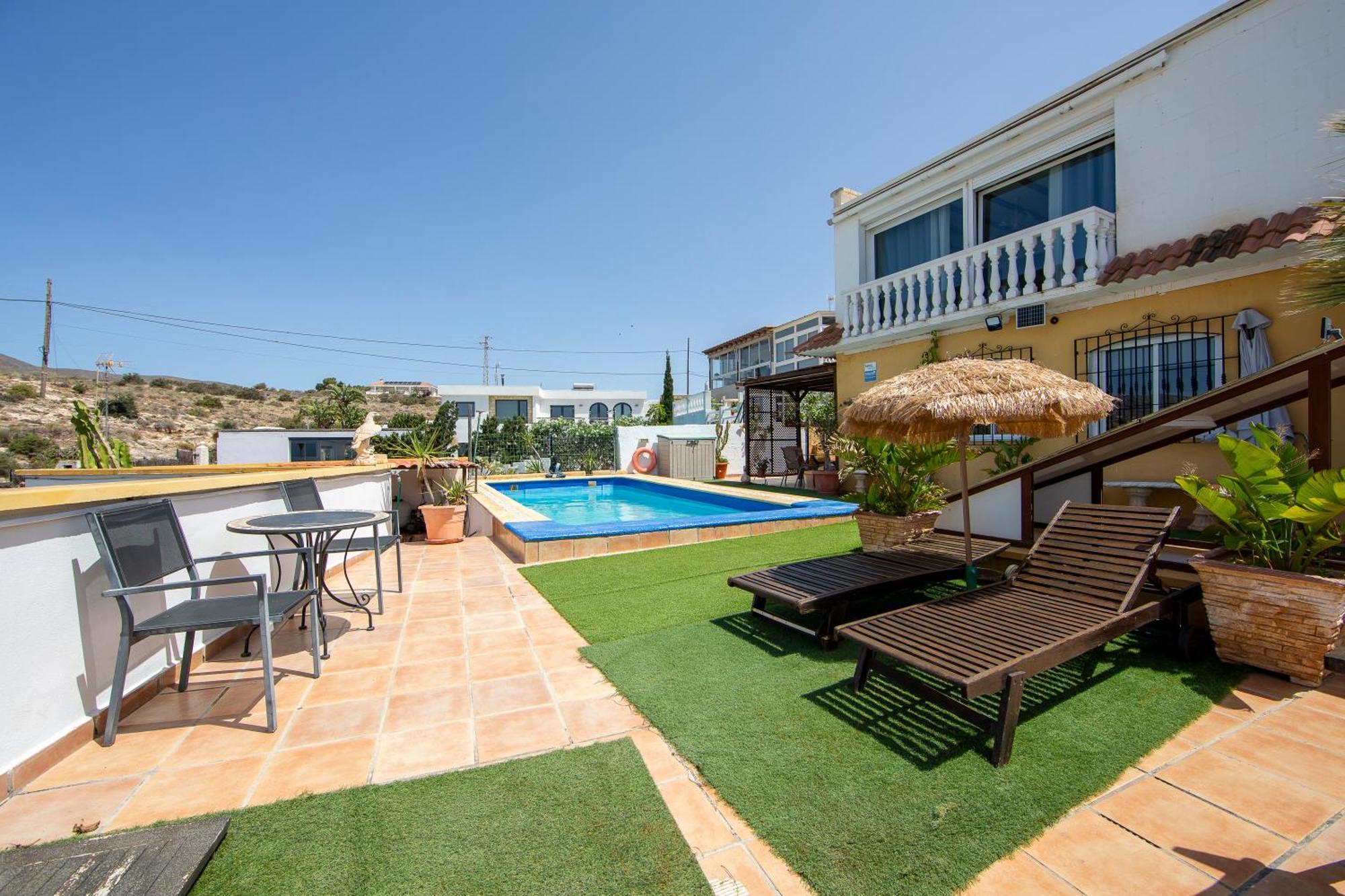 Villa Vista Al Mar Ylenia Almería Esterno foto
