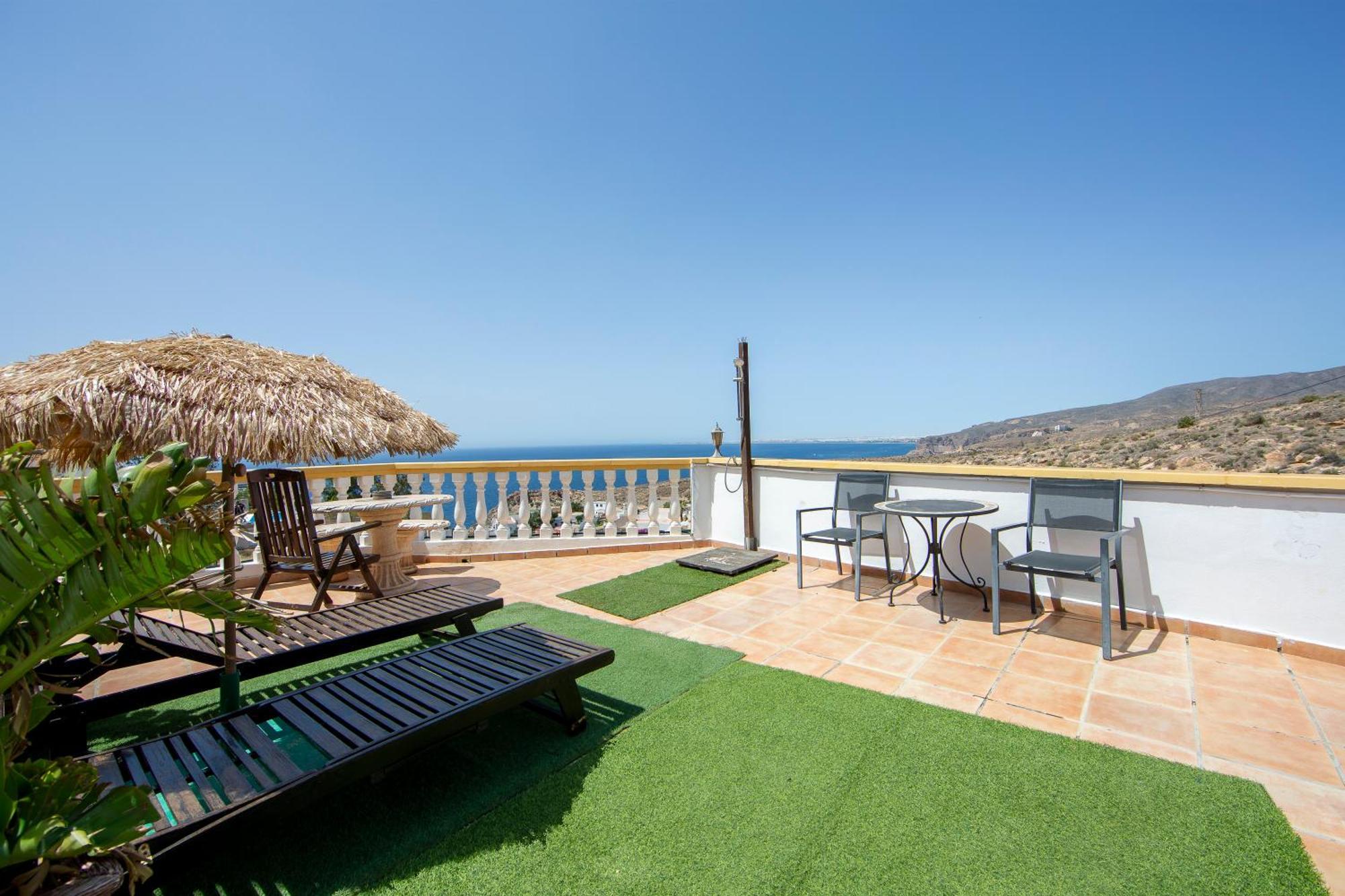 Villa Vista Al Mar Ylenia Almería Esterno foto