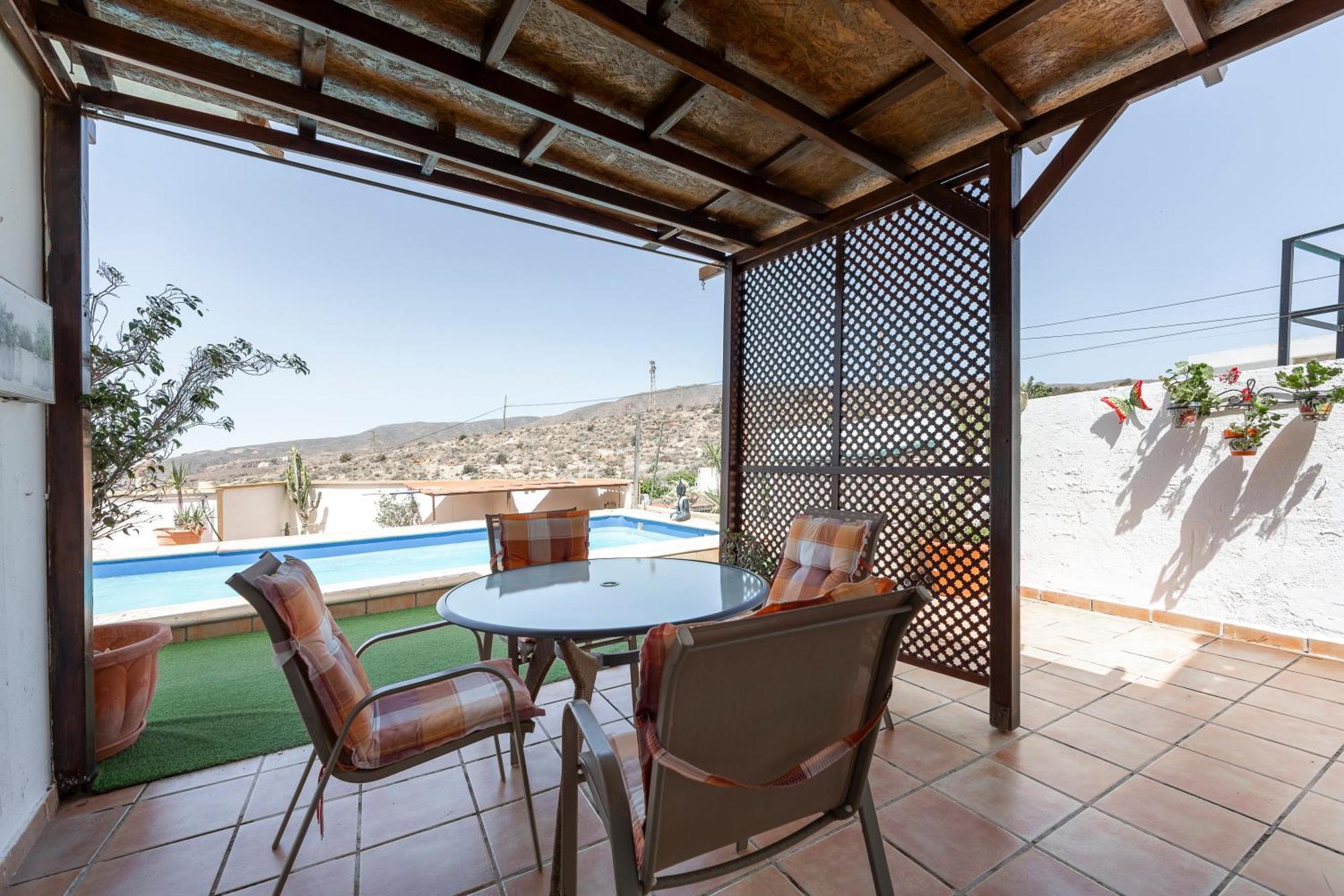 Villa Vista Al Mar Ylenia Almería Esterno foto