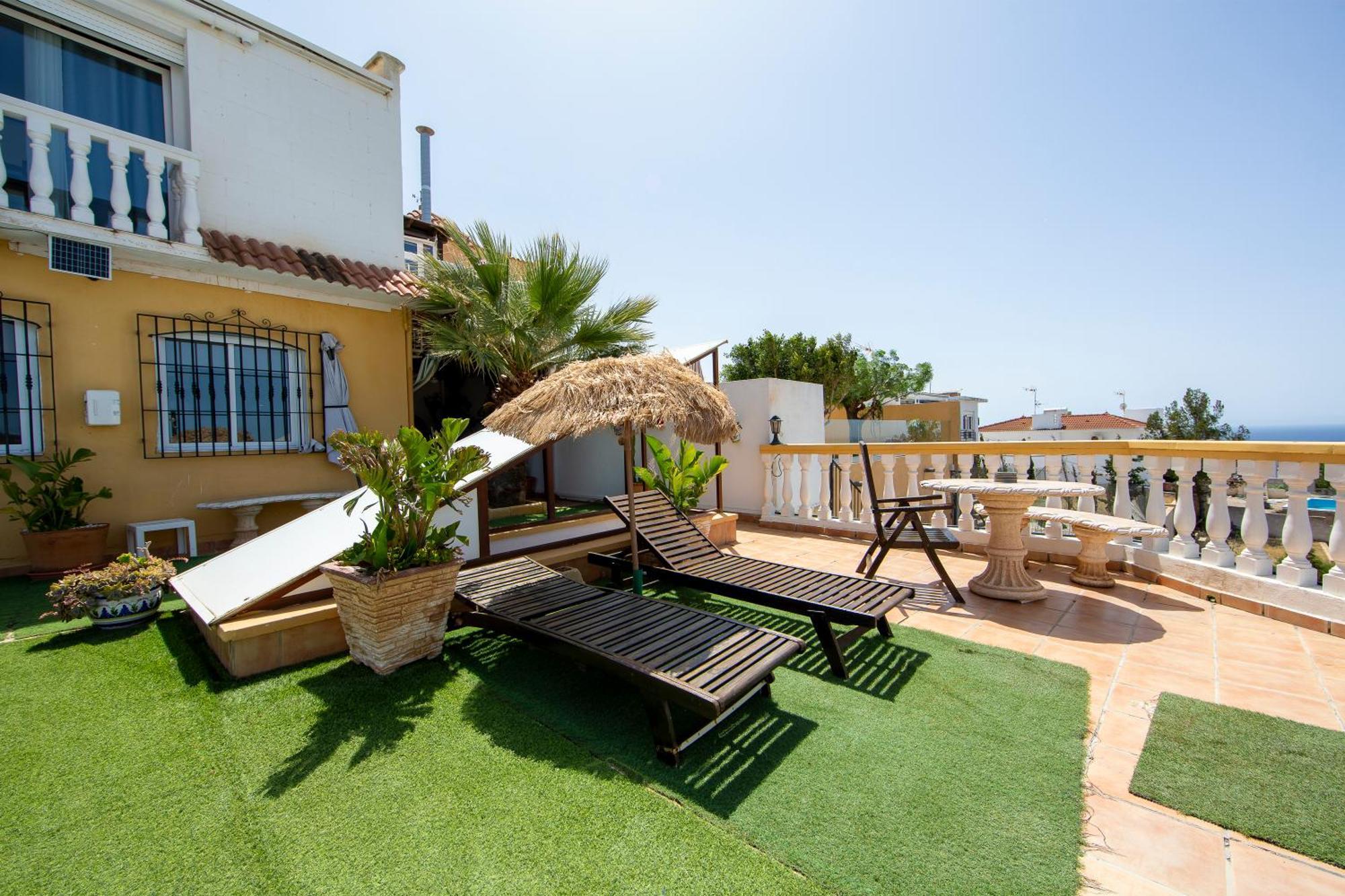 Villa Vista Al Mar Ylenia Almería Esterno foto